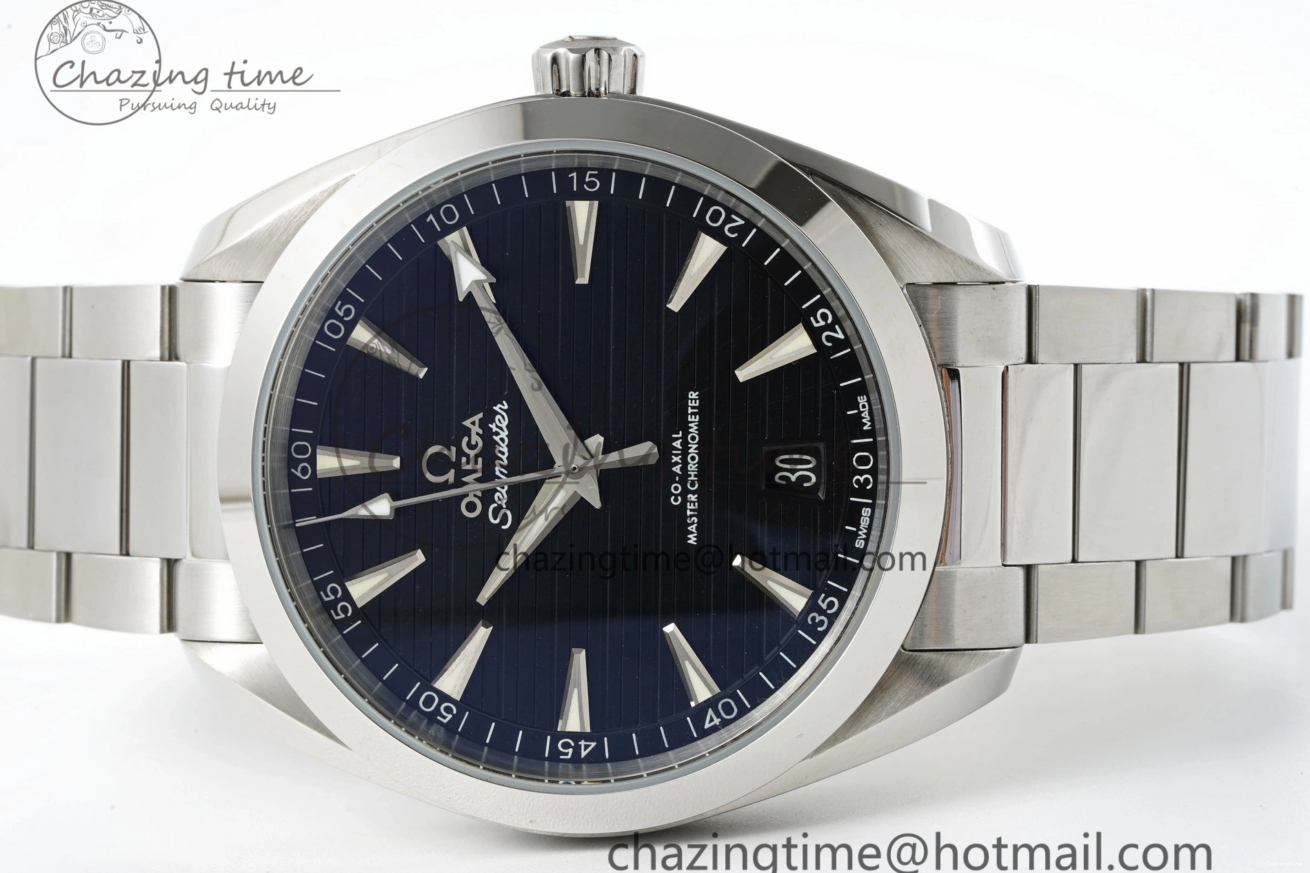 1227 MultiPurpose Aqua Terra 150M SS JQK 1:1 Best Edition Black Dial SS Hand on SS Bracelet A 7833